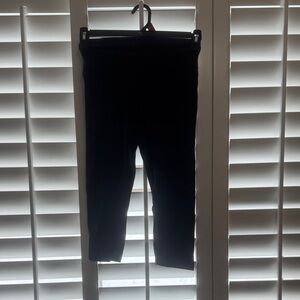 Savvi, Medium, Dark Navy Capri Leggings